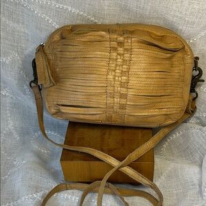 Day and Mood leather pocketbook bag camera bag with adjustable removable strap